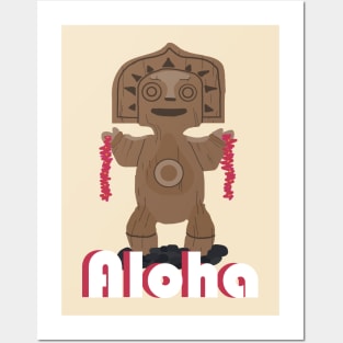 Polynesian Tiki Aloha Posters and Art